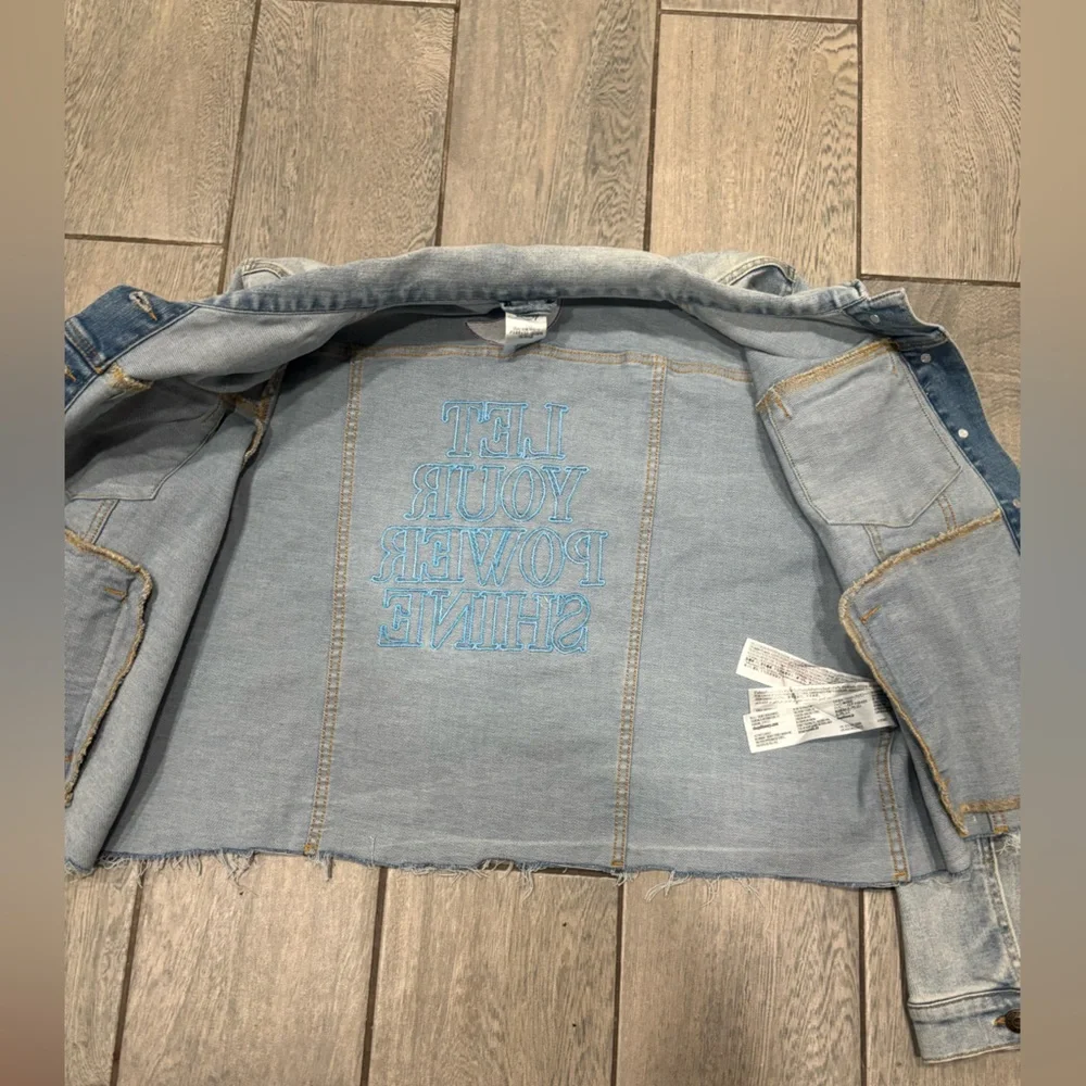 Disney Rapunzel Denim Jacket Tangled Size 1X - Picture 9 of 12